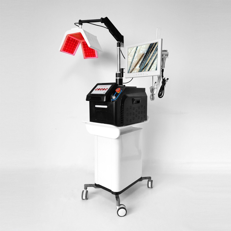 Cavism Hair Salon Scalp Massager Machine Most Popular Laser Hair Loss Treatment US Plug Desktop Type for Head