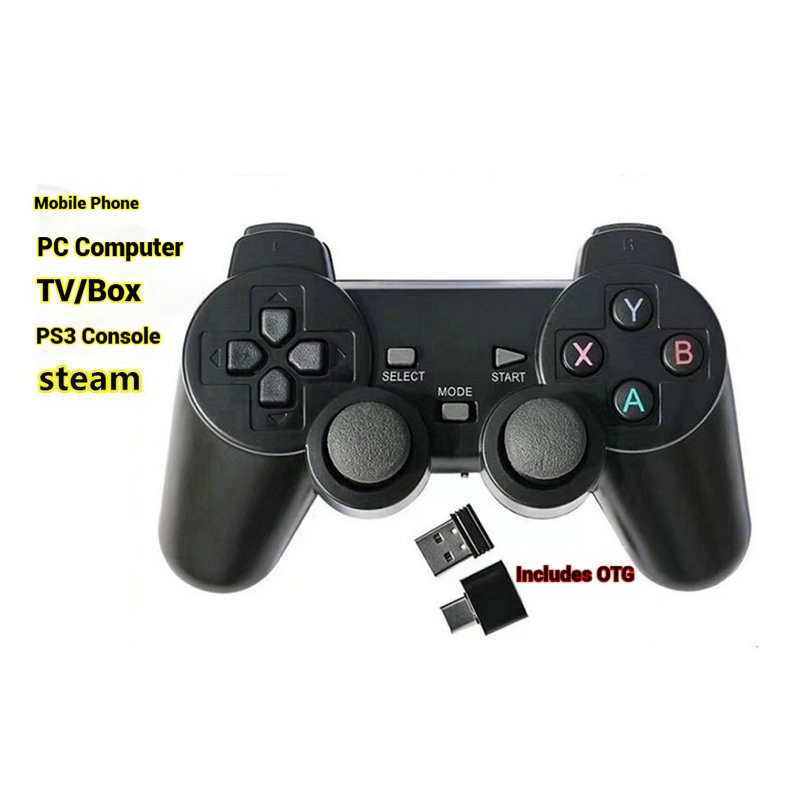 Gamepad Supplier - 2.4Ghz Wireless OEM
