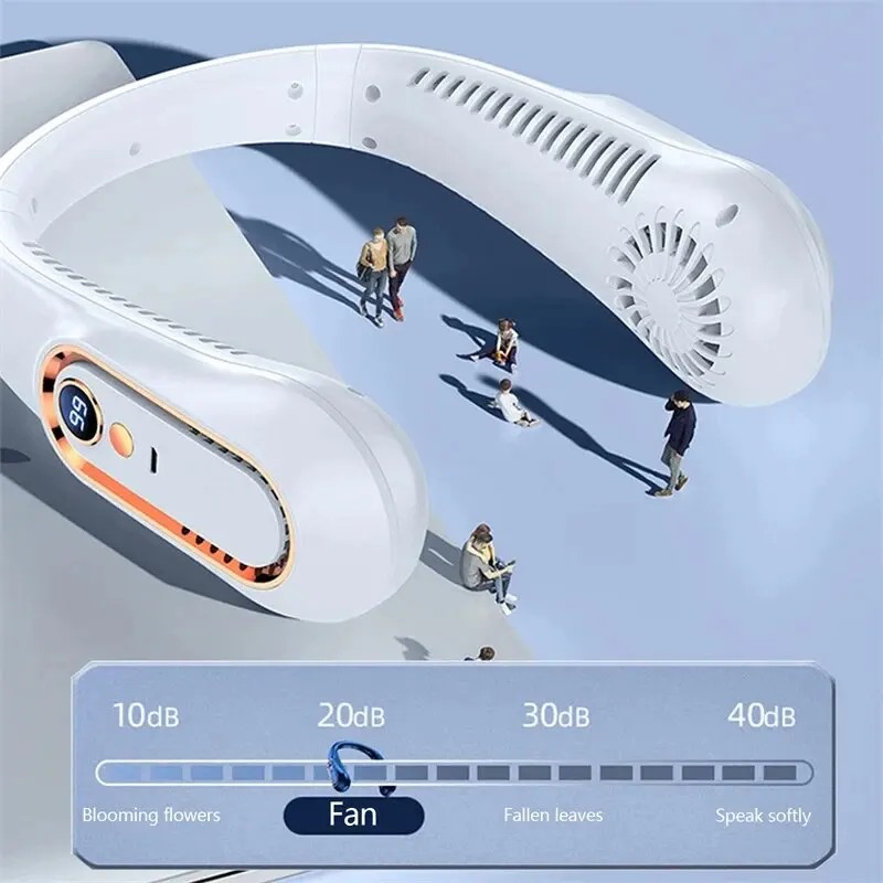 Neck Fan Factory - Custom Portable Hanging USB Rechargeable Fan