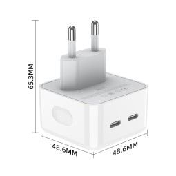 Wall Charger Factory - Custom 40W Dual Port Power Adapter