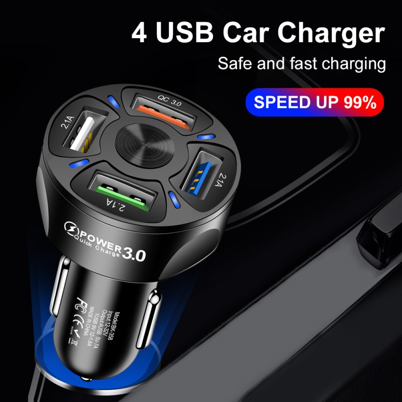 Car Charger Manufacturer - OEM 3.1A Dual USB Car Adapter
