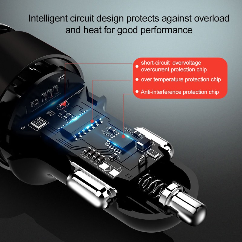 Car Charger Manufacturer - OEM QC3.0 Fast Car Charger