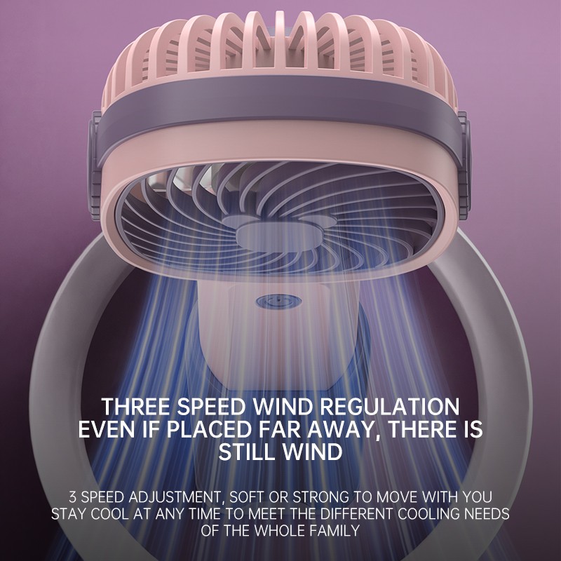 USB Fan Manufacturer - OEM Rechargeable Phone Holder Fan