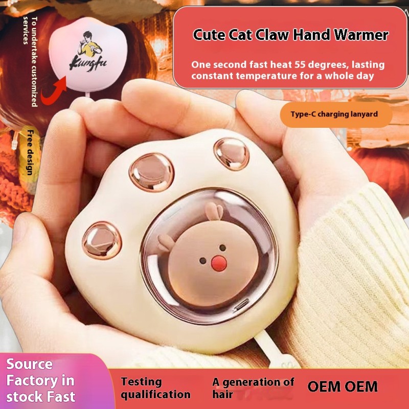 Hand Warmer Factory - Custom Cartoon Cat Claw Hand Warmer