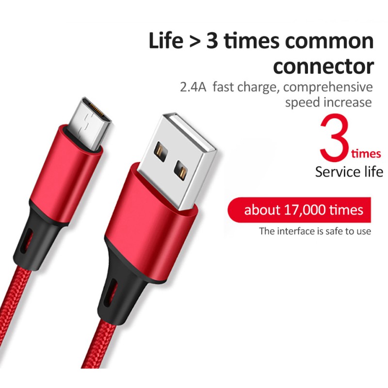 USB Cable Factory - Wholesale 2.4A Type-C Fast Charging Cable