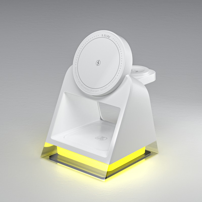 Wireless Charger Factory - Custom 3-in-1 Wireless Power Bank