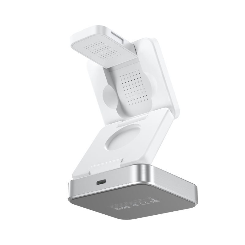 Wireless Charger Factory - Custom 3-in-1 Smart Charging Station