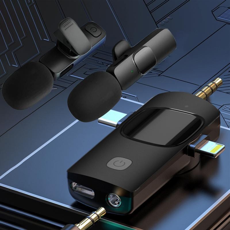 Microphone Factory - Custom 3-in-1 Wireless Lavalier Mic