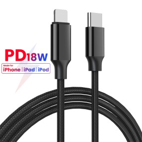 USB Cable Manufacturer - OEM 20W Nylon Braided PD Cable