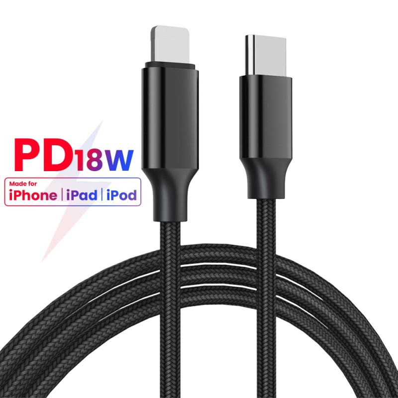 USB Cable Manufacturer - OEM 20W Nylon Braided PD Cable