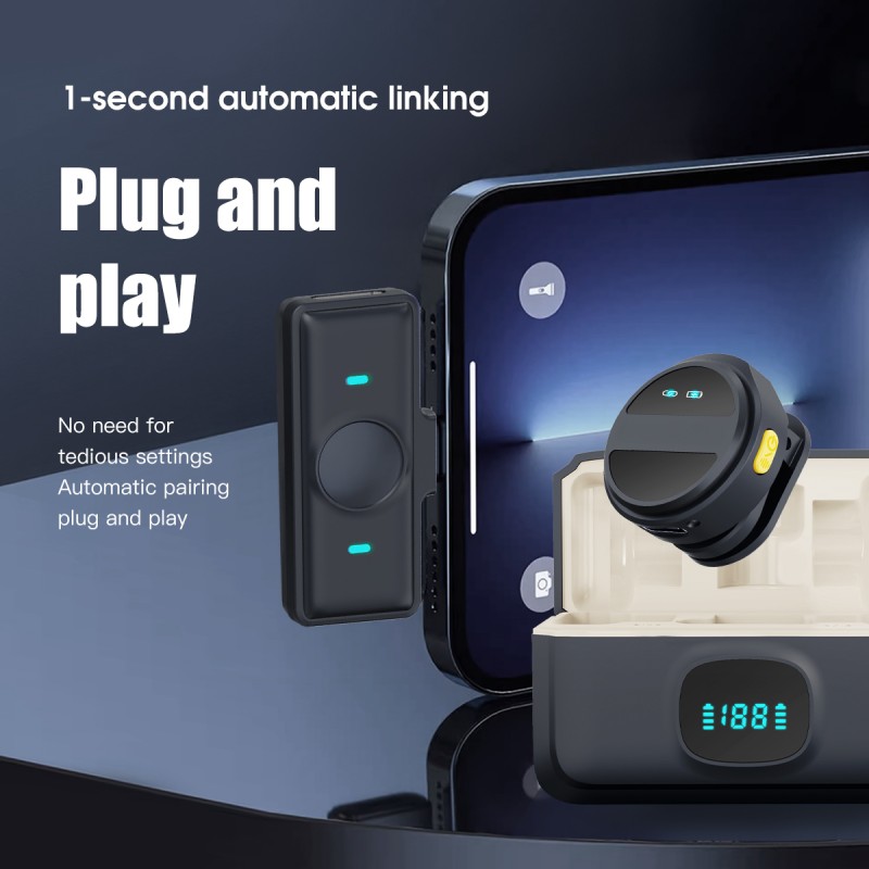 Microphone Factory - Custom 2.4Ghz Wireless Lapel Mic