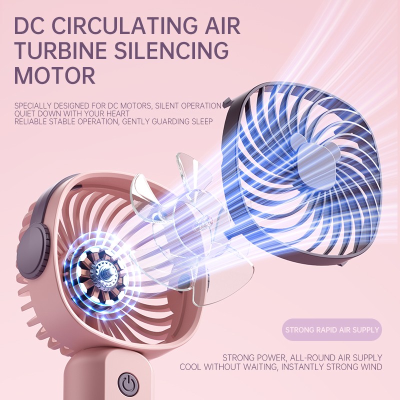 USB Fan Manufacturer - OEM Rechargeable Phone Holder Fan