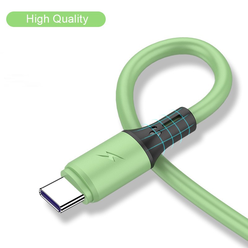 USB Cable Factory - Custom 1.2m Silicone Fast Charging Cable