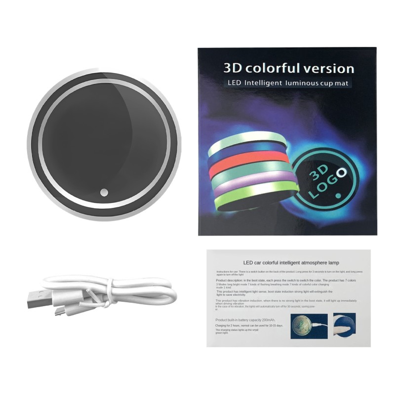 Car Coaster Manufacturer - OEM LED Luminous Car Coaster