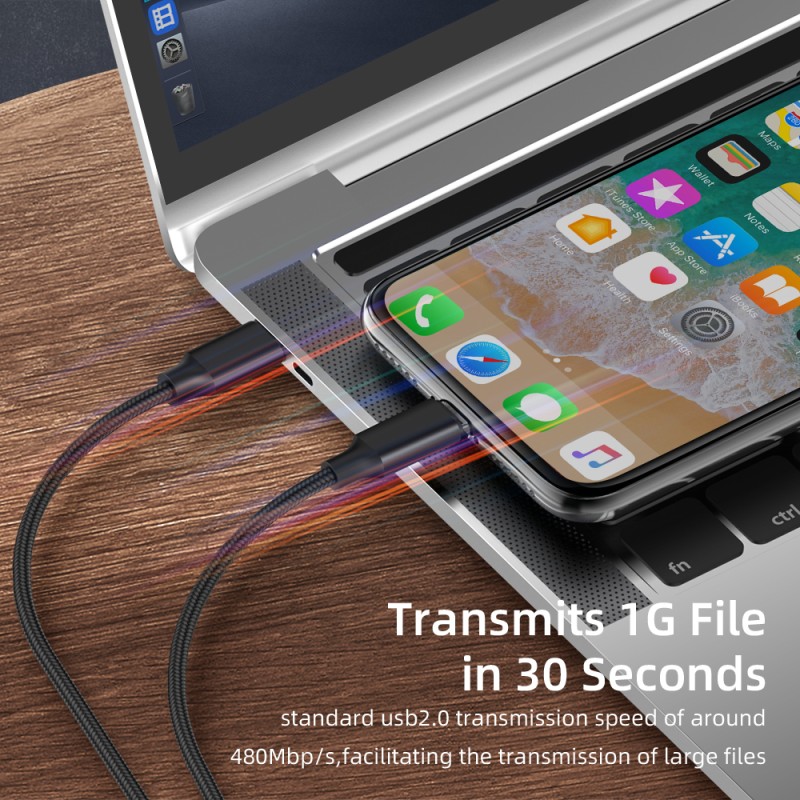 USB Cable Manufacturer - OEM 20W Nylon Braided PD Cable