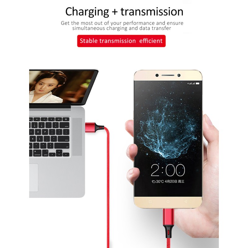 USB Cable Factory - Wholesale 2.4A Type-C Fast Charging Cable