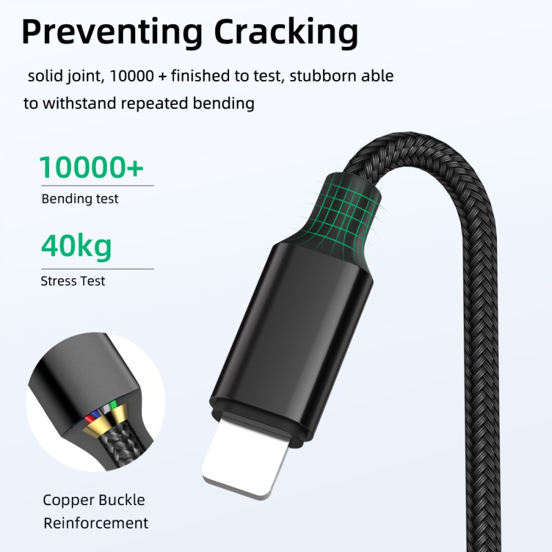 USB Cable Manufacturer - OEM 20W Nylon Braided PD Cable