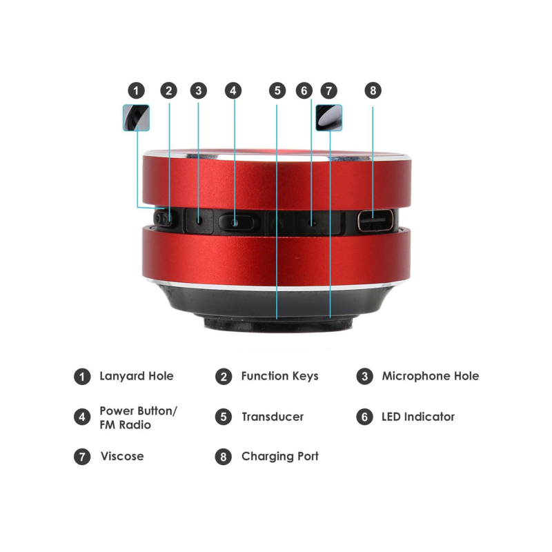 BT Sound Box Factory - C801 Vibration Stereo