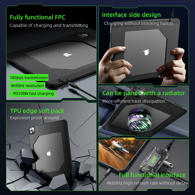 iPad Cover Factory - PIVA Large Area Hollow