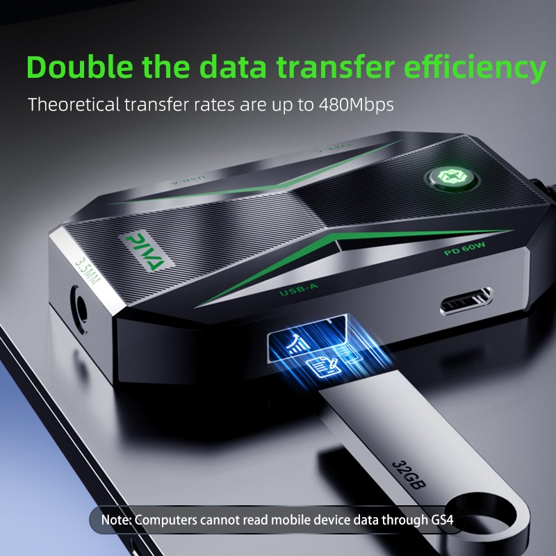 USB Hub Factory - Piva 70cm 5-in-1