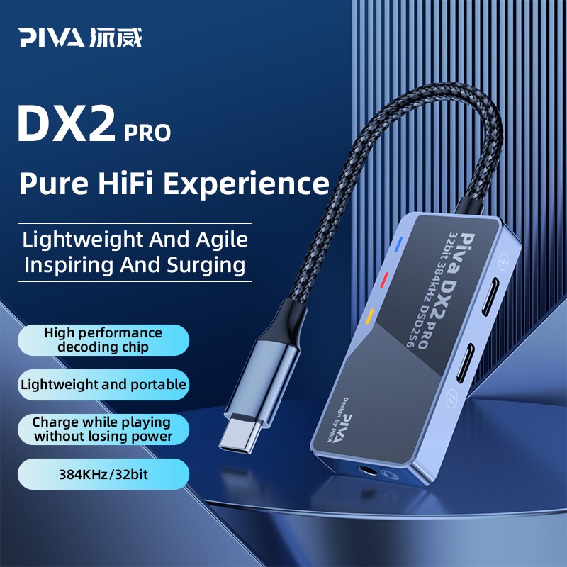 Type-C Adapter Supplier - 3.5mm DAC 60W PD