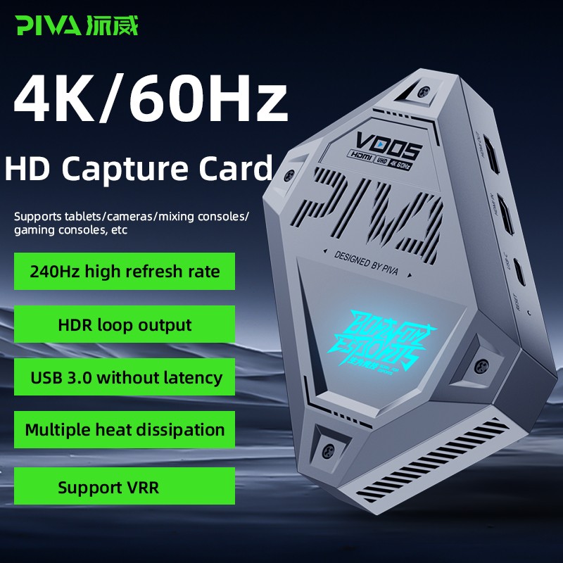 Capture Card Factory - Piva 4K 60Hz USB