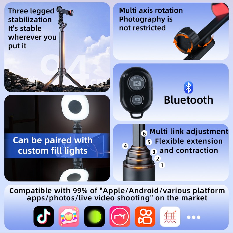 Light Stand Manufacturer - Portable Three-Legged