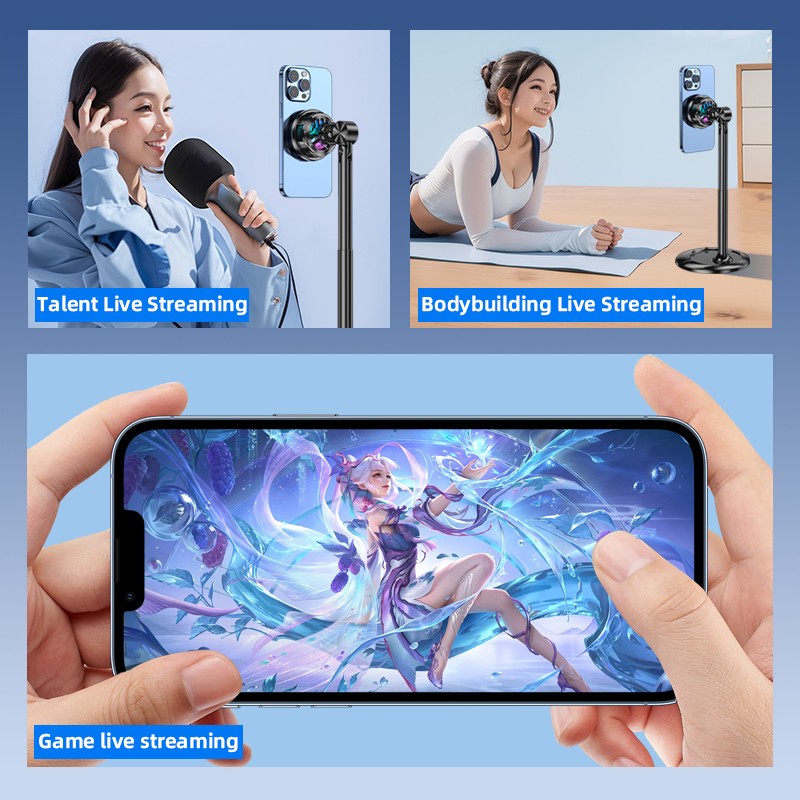 Streaming Stand Supplier - Piva 360°Adjustment