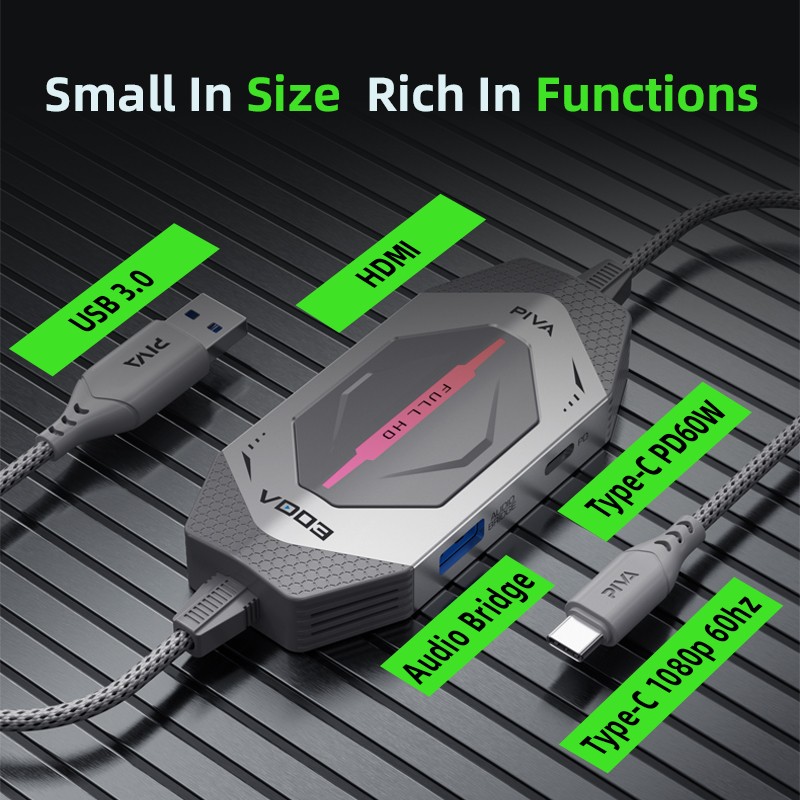 Video Docking Station Supplier - PIVA 3-in-1