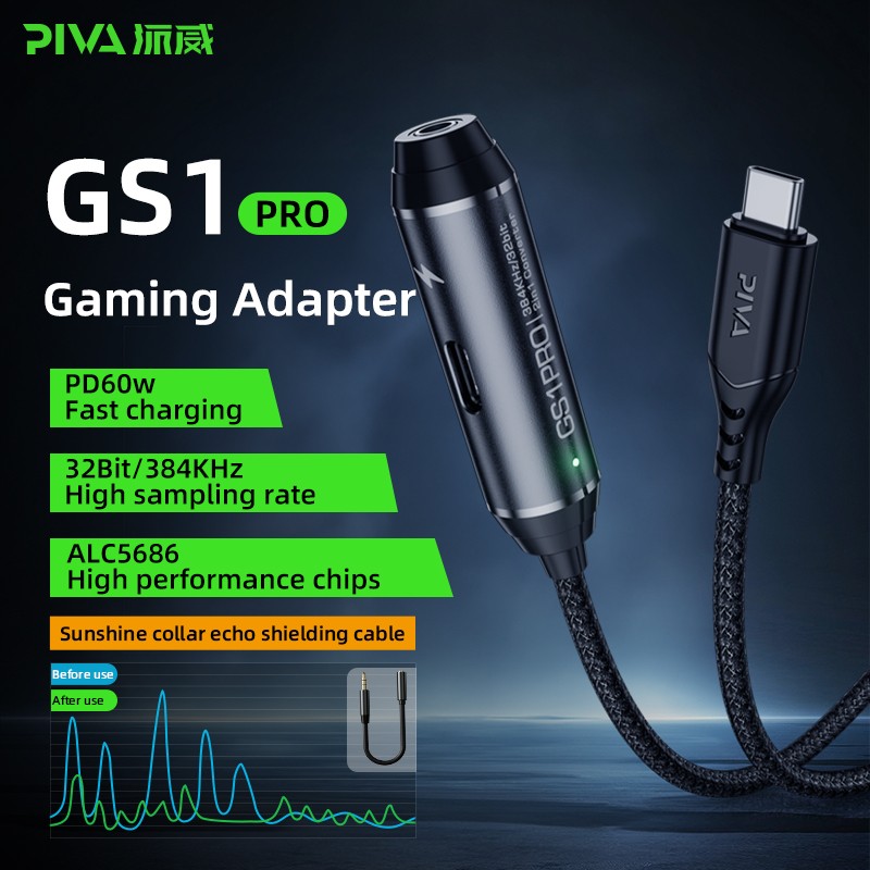 Type-C Adapter Supplier - Piva 40cm 2-in-1