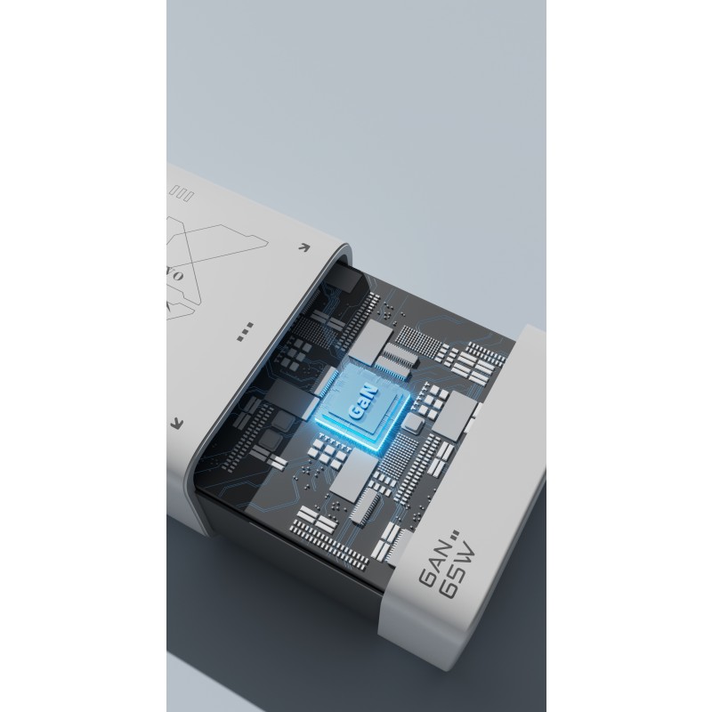 Charger Manufacturer - Piva 65W 3 Ports