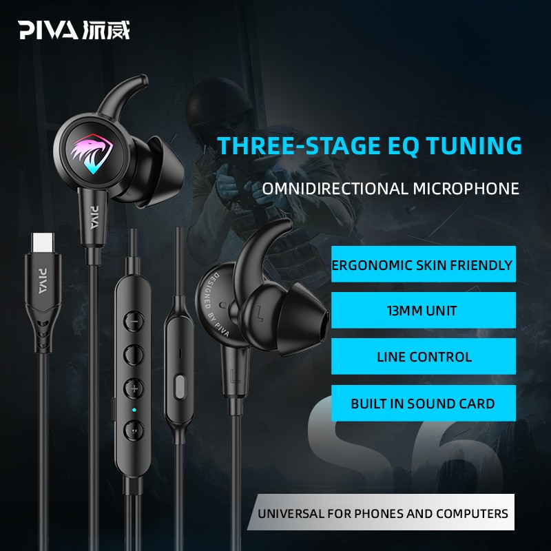 Gaming Headphone Supplier - 1.2M Type-C Built-in