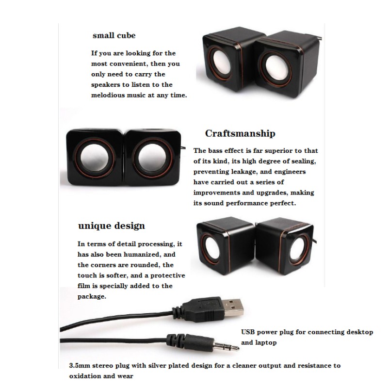 Speaker Manufacturer - OEM Portable Mini Desktop Speaker