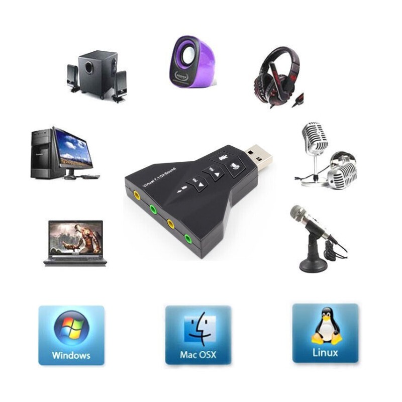 Sound Card Manufacturer - OEM USB 7.1 Audio Card