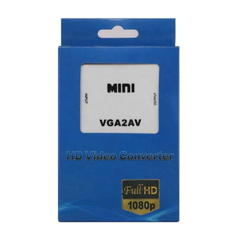 Adapter Cable Manufacturer - OEM VGA to AV Adapter