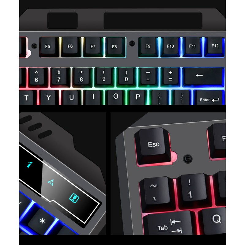 Keyboard Factory - Custom Metal Luminous Gaming Keyboard