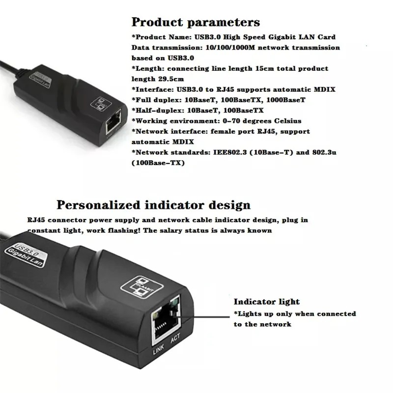 Network Adapter Manufacturer - OEM USB to RJ45 Dongle