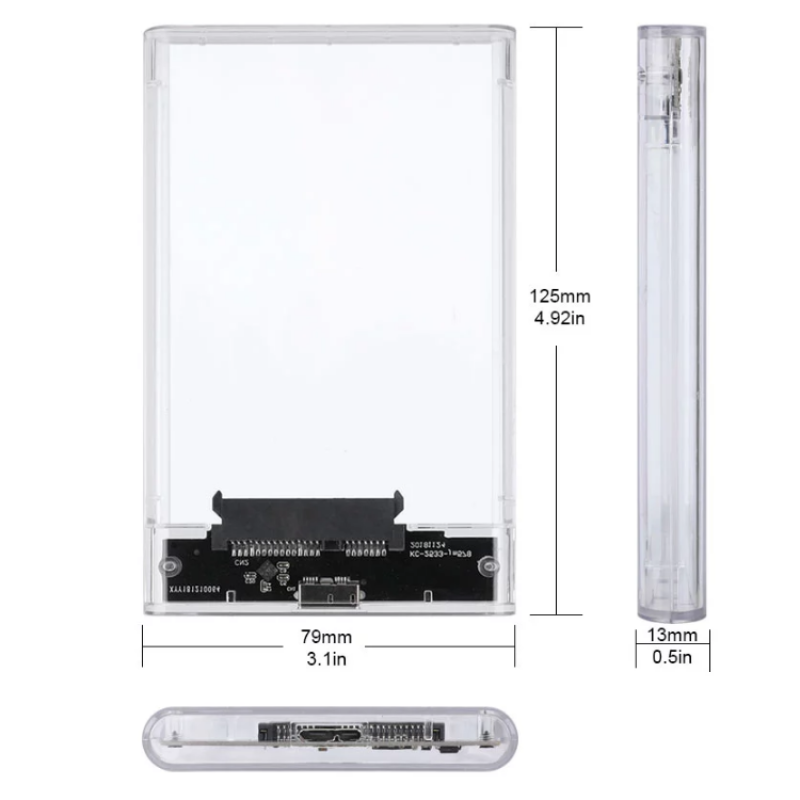 Hard Drive Enclosure Factory - Custom Transparent SATA Enclosure