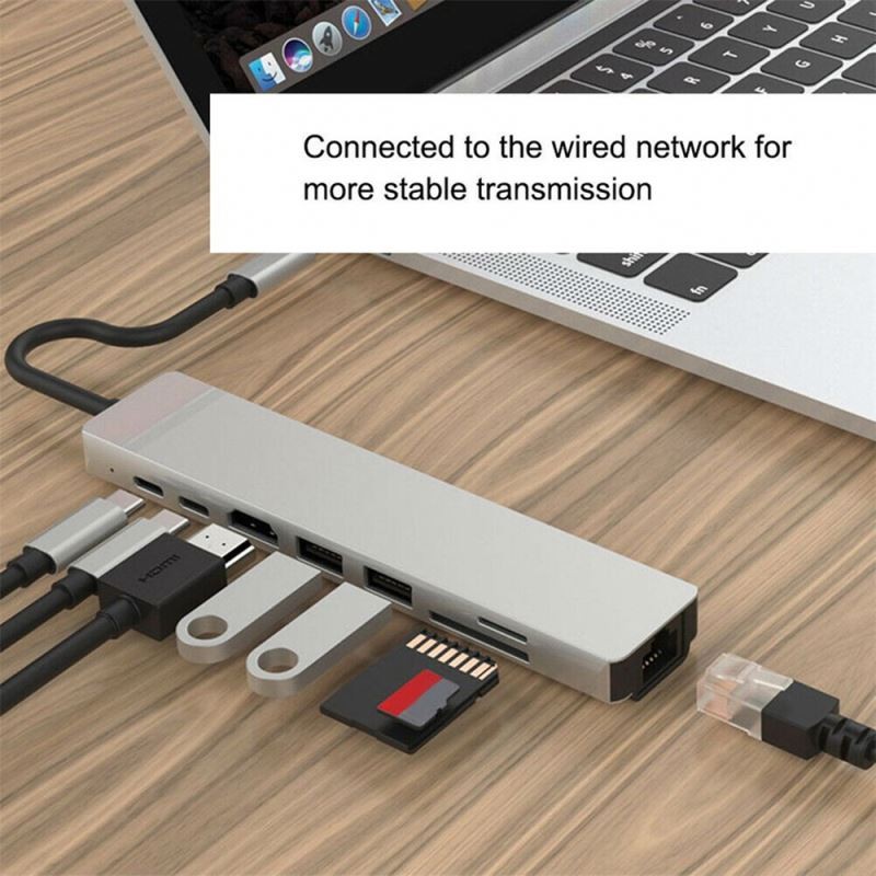 USB Hub Manufacturer - OEM 8-in-1 USB-C Hub