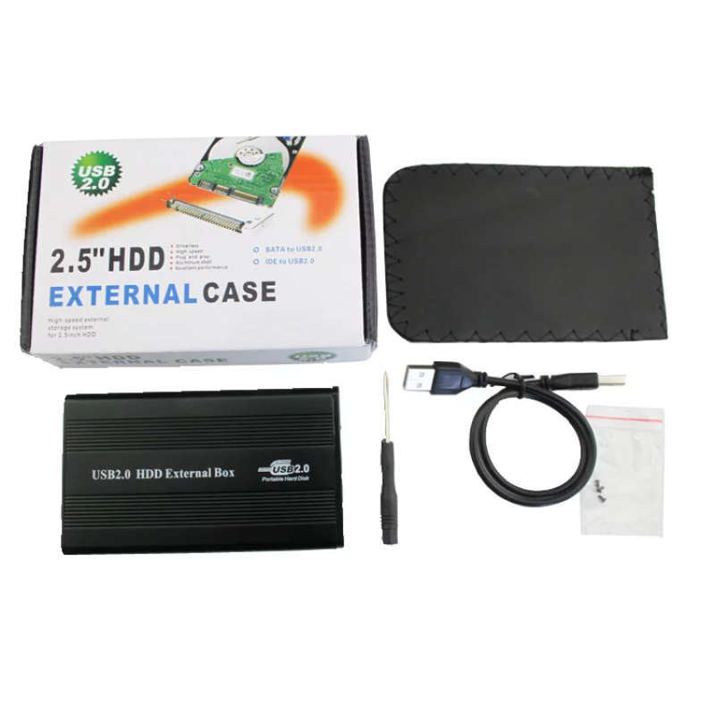 Hard Drive Enclosure Factory - Custom Portable USB 2.0 Enclosure