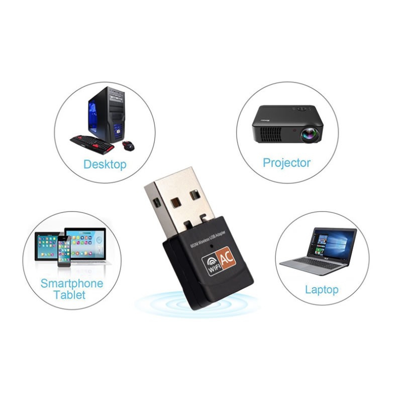 WiFi Adapter Manufacturer - OEM AC 600M USB Adapter
