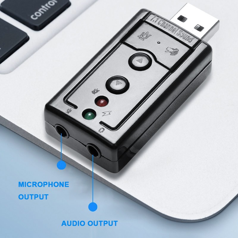 Sound Card Factory - Custom USB 2.0 7.1 Sound Card