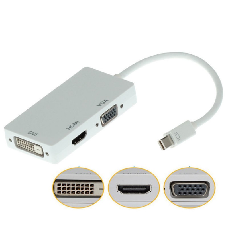 Adapter Cable Manufacturer - OEM 3-in-1 Mini Display Port