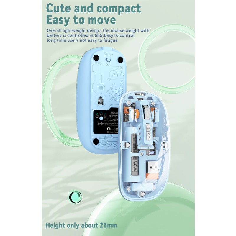 Mouse Manufacturer - OEM Three-Mode Magnetic Mouse