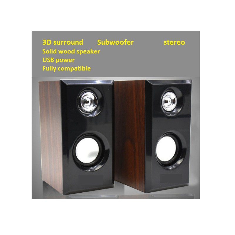 Speaker Factory - Custom USB 2.0 Wooden Speaker