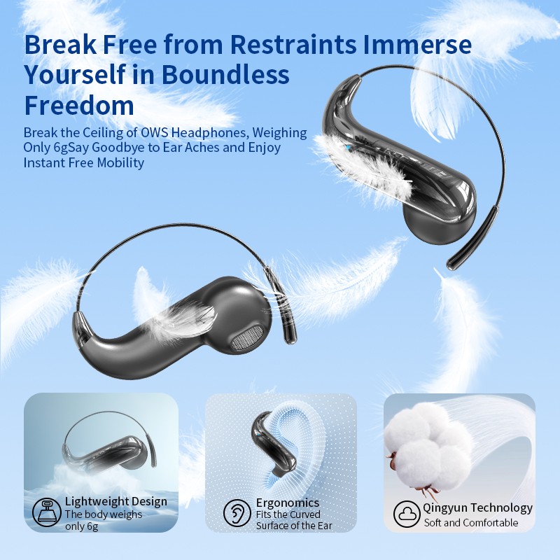 OWS Earbuds Manufacturer - 2026 Q110 Titanium Steel