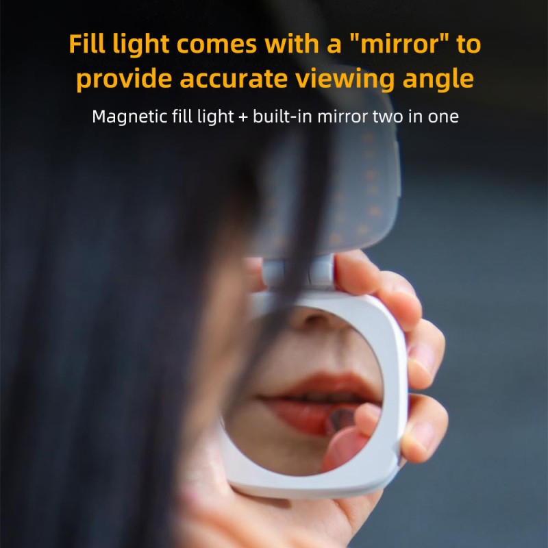 Fill Light Mirror Supplier - Portable Foldable Magnetic