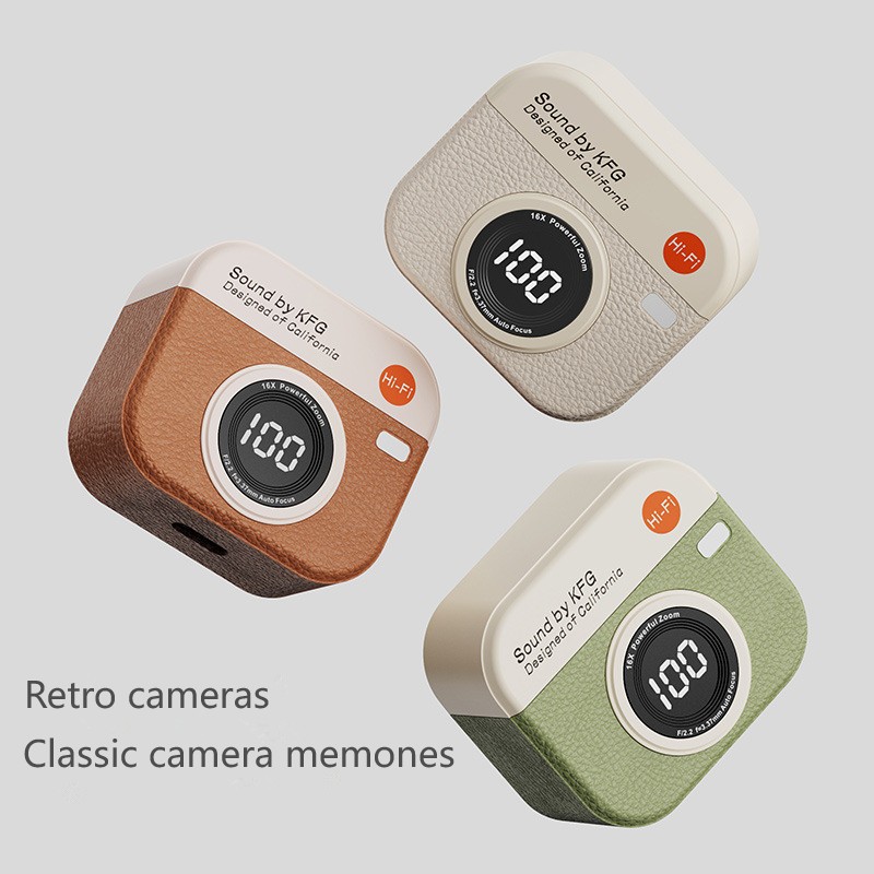 Retro Earbuds Factory - Q86 Leather Grain ANC