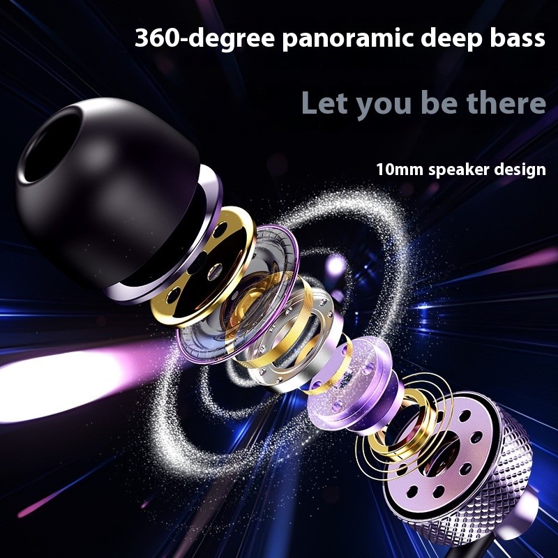 Wired Earphones Factory - Deep Bass S03 Stereo