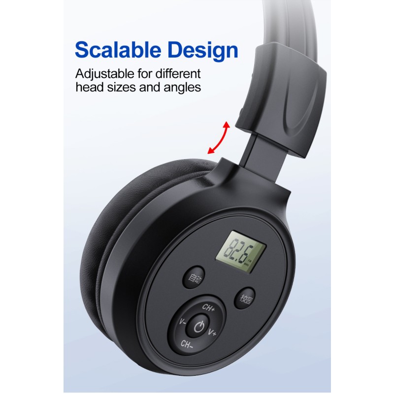FM Radio Headphones Supplier - Portable Channel Storage